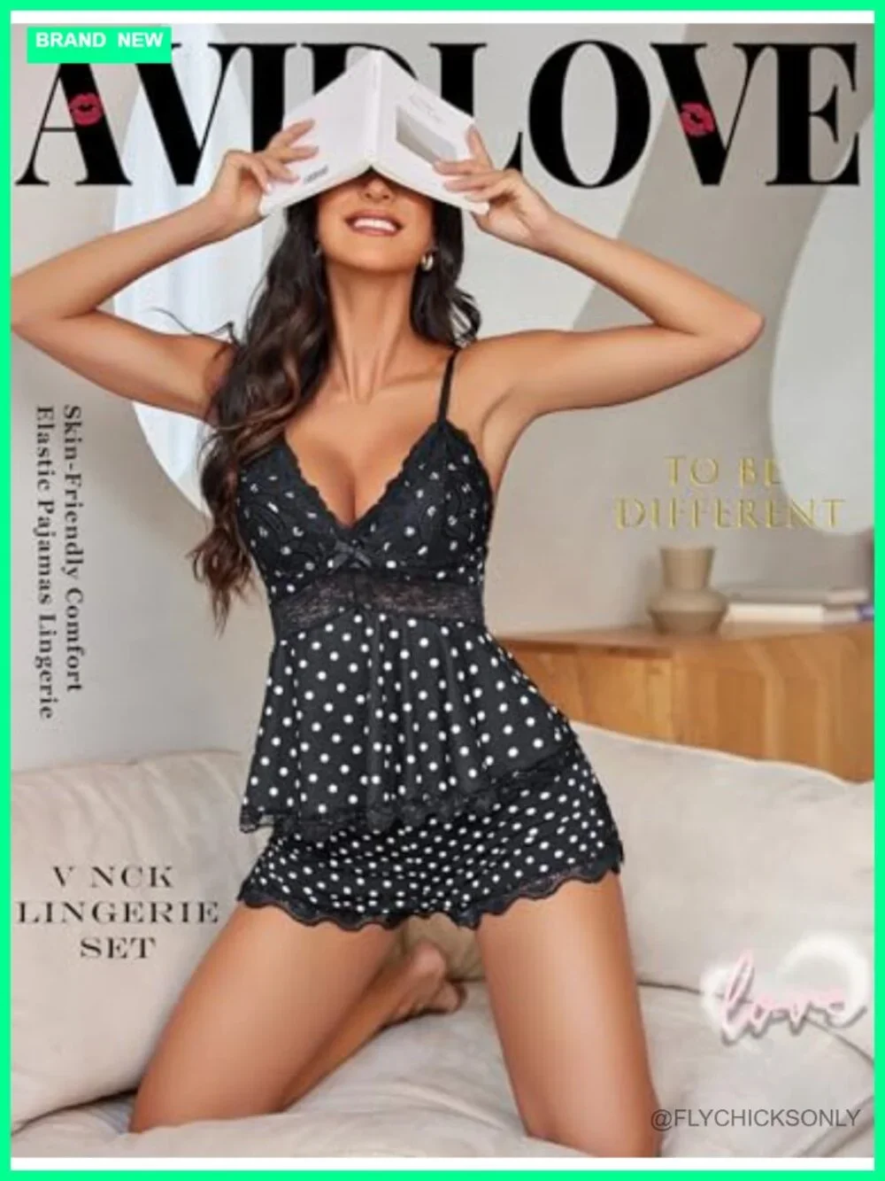 Lace Cami Pajama Set with Shorts, Sexy Sleepwear Lounge Set